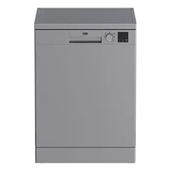 BEKO vrijstaande vaatwasser DVN05320S, energie-efficiëntieklasse E, breedte 60 cm, RVS