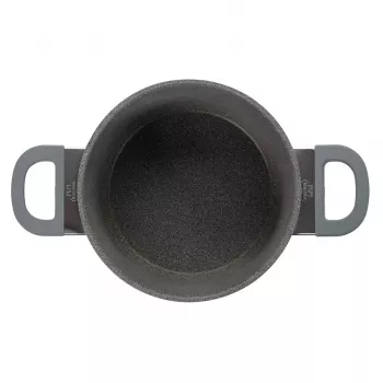 Inductie-granieten kookpan met deksel Ballarini Murano - 2.8 ltr