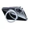 Beschermhoesje Torras Ostand Pro voor iPhone 16 Plus, transparant slank-fit, TPU/PC