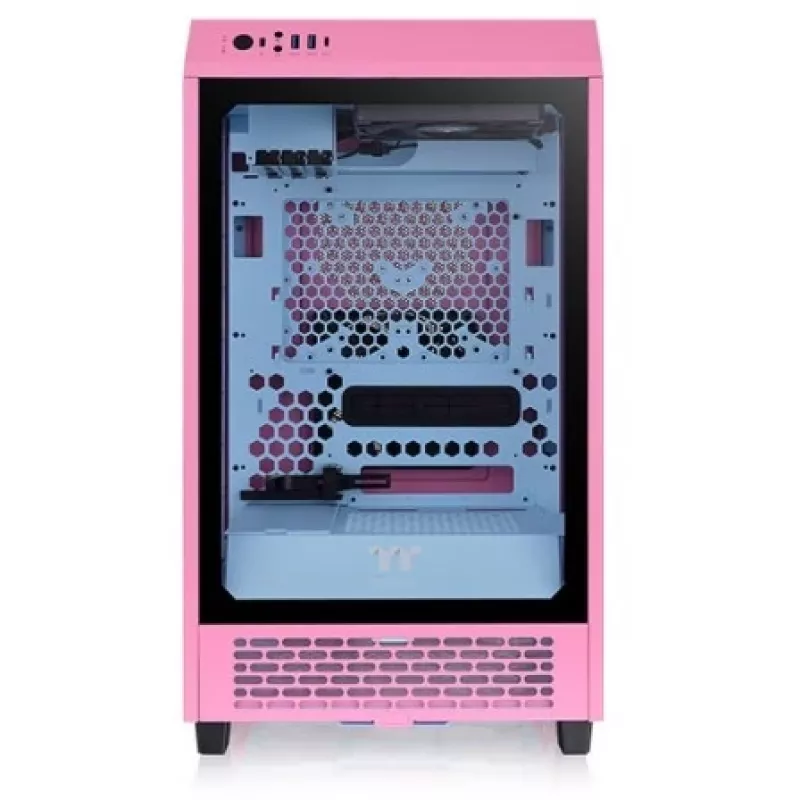 PC-behuizing Thermaltake Tower 200 Mini Tower Roze