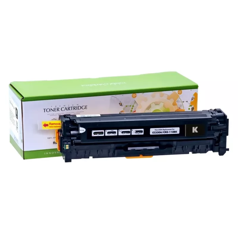 Compatibel Static Control Hewlett-Packard CC530A zwart IP Safe