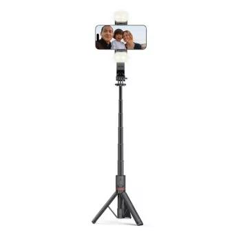 Tech-Protect L05S selfiestick standaard LED-lamp Bluetooth-afstandsbediening