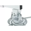 Wandbeugel AVTEK WallMount Next 1200 — staal, wit, telescopisch, 360° draaibaar, kantelbaar ±42°, max. belasting 20 kg