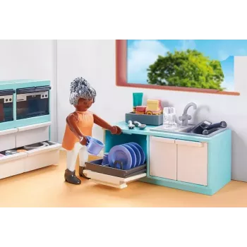 Keuken Playmobil My Life Kitchen 71608 veelkleurig kunststof 4-10 jaar