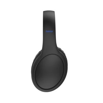 Hama 00184160 hoofdtelefoon/headset bedraad & draadloos hoofdband gesprekken/muziek USB Type-C Bluetooth zwart, blauw