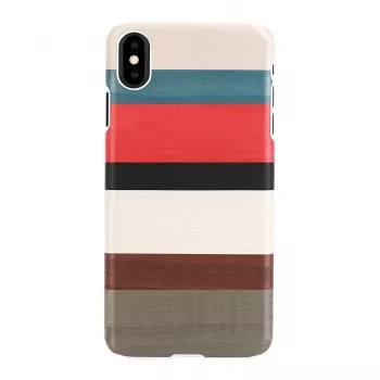 Smartphonehoesje man and wood voor iPhone X/XS – Corallina White