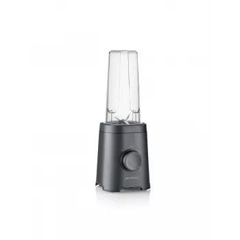 Tafelblender SEVERIN SM 3743 — 0,6 L kom, 320 W, zwart, rvs mes