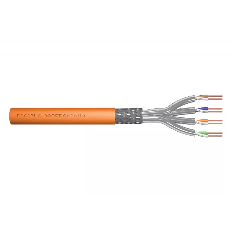 Netwerkkabel Digitus Cat.7 S/FTP Simplex Dca-s1a d1 a1 25m Oranje