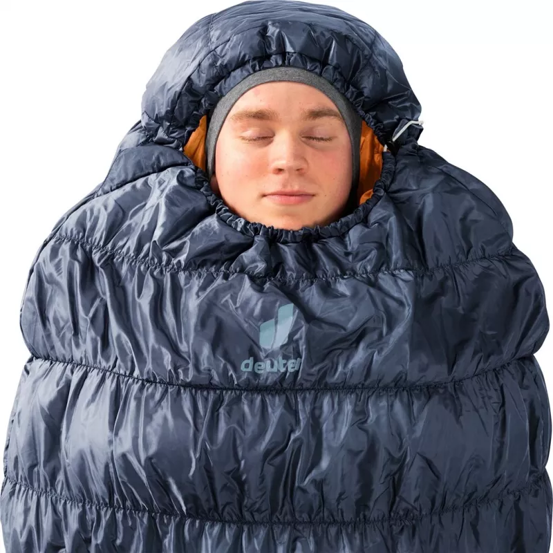 Slaapzak DEUTER Exosphere 0°C / 32°F — synthetisch, ink/maple