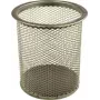 helit Pen Cup Mesh H2518100 9x10cm rond enkele uitvoering metaal zilver (H2518100)