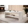 PAFOS bank / tafel 120x60x50 cm wit mat