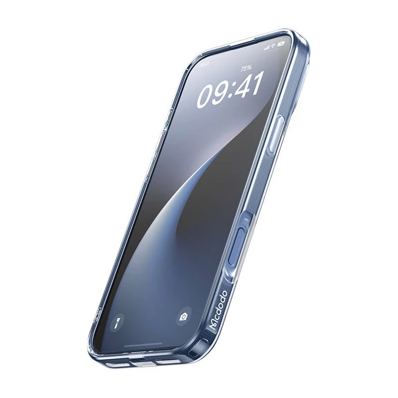 Beschermhoes magnetisch Mcdodo PC-4923 voor iPhone 16 Pro Max, transparant, magnetische uitlijning, kras- en valbescherming