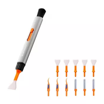 Sensor- en lensreinigingsset K&F 14-in-1 voor APS-C-camera's — penseel, swabs, vloeistof
