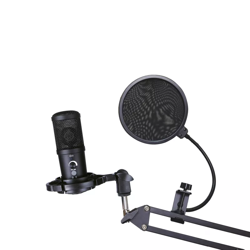 Studiomicrofoon Easypix 62021 zwart