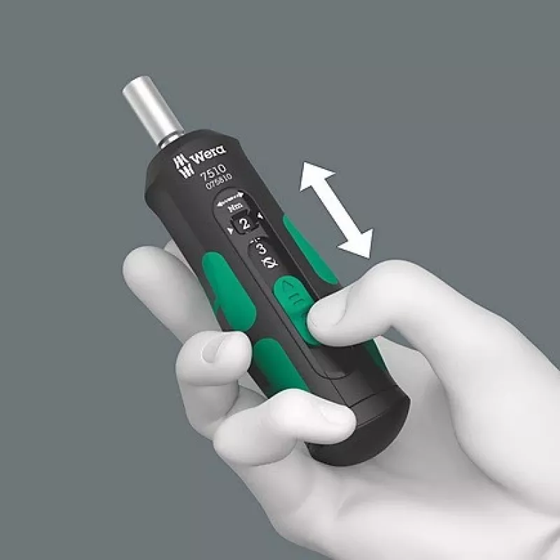 Wera 7510 Kraftform Safe-Torque Speed momentschroevendraaier, 1-3 Nm, 1/4″