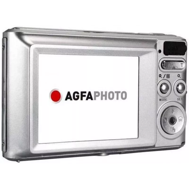 AgfaPhoto DC5200 - digitale camera - compactcamera - 21,0 MPix - 720p - zilver (DC5200-SIL)