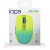 Cian Technology GmbH INCA Muis IWM-511RS Blt+Wrls RGB Basiskleur Geel