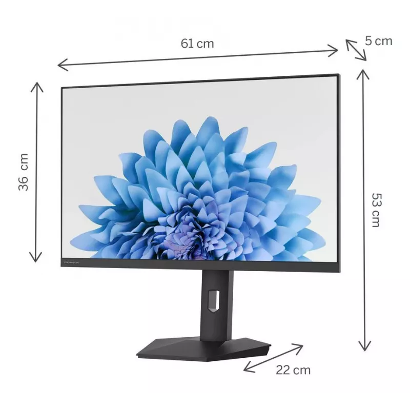 LCD-monitor | THOMSON | 27 | 1920 x 1080 pixels | Full HD | native beeldverhouding 16:9 | plat | M27FB5C15