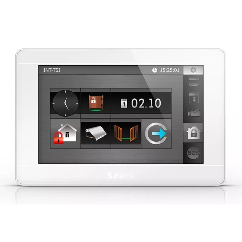 SATEL KEYPAD INT-TSI-W GRAPHIC 7 INCH (WIT)