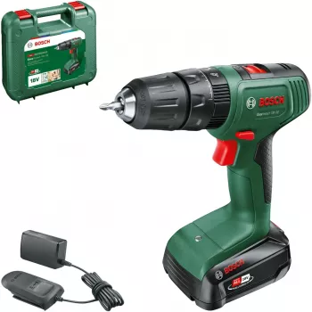 Accu-slagboorschroevendraaier EasyImpact 18V-38 (groen/zwart, lithium-ionaccu 2,0Ah, draagkoffer, POWER FOR ALL ALLIANCE)