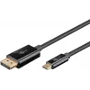USB-C-naar-DisplayPort-kabel GOOBAY 75704, 1 m, tot 4K@60Hz