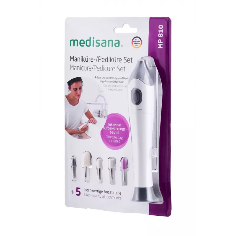 Medisana MP 810 manicure- en pedicureapparaat, wit