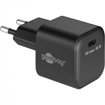 Goobay oplader 65331 indoor AC snellader zwart USB Type-C