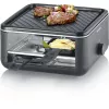 Severin RG 2360 raclettegrill 4 personen 800 W zwart