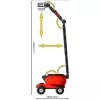 COBI Manitou 280 TJ bouwstenen 347 onderdelen vanaf 6 jaar