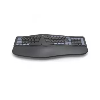 Draadloos ergonomisch toetsenbord HAMA WK-900 zwart USB, compacte layout, draadloze verbinding
