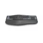 Draadloos ergonomisch toetsenbord HAMA WK-900 zwart USB, compacte layout, draadloze verbinding