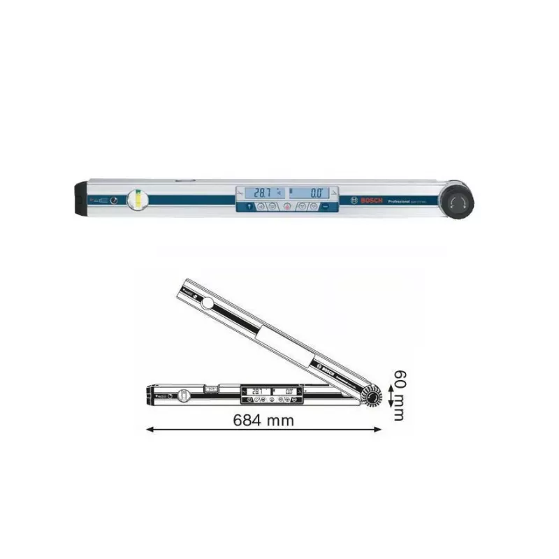 Bosch GAM 270 MFL Professional digitale hoekmeter 0 - 270°