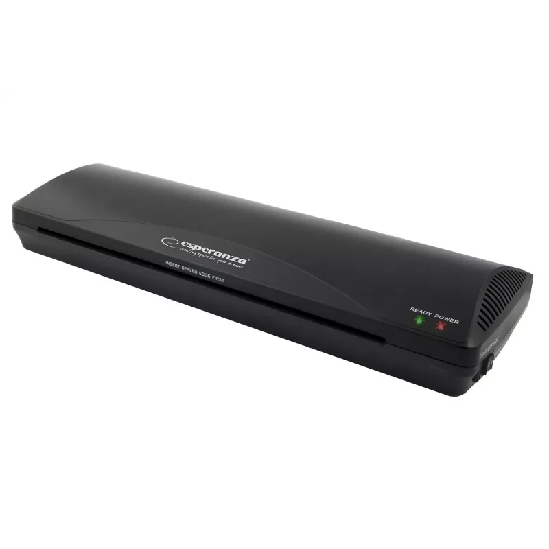 Esperanza EFL003 lamineerapparaat koud-/heetlamineerapparaat 250 mm/min zwart