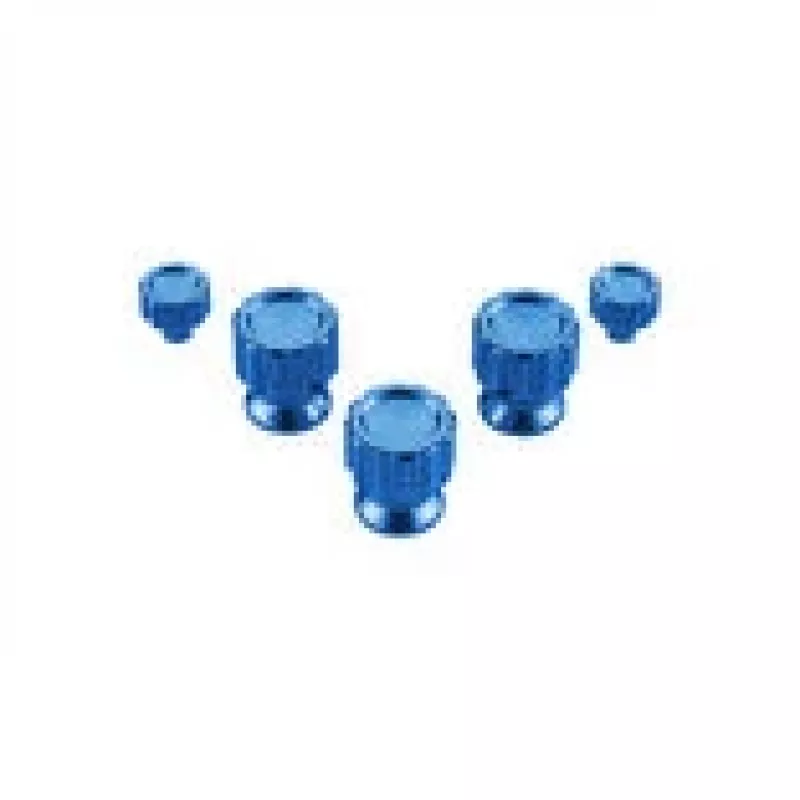 Asetek aluminium knopkleurenset voor Asetek-controller – set van 6 kleuren