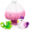 Speelgoedhuis BRIO Poppy Flower House groen roze paars wit 36224