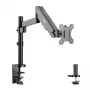 Bureaumonitorhouder MACLEAN MC-775 voor 32 inch (81,3 cm) schermen, VESA 75x75–100x100, tot 8 kg, grijs