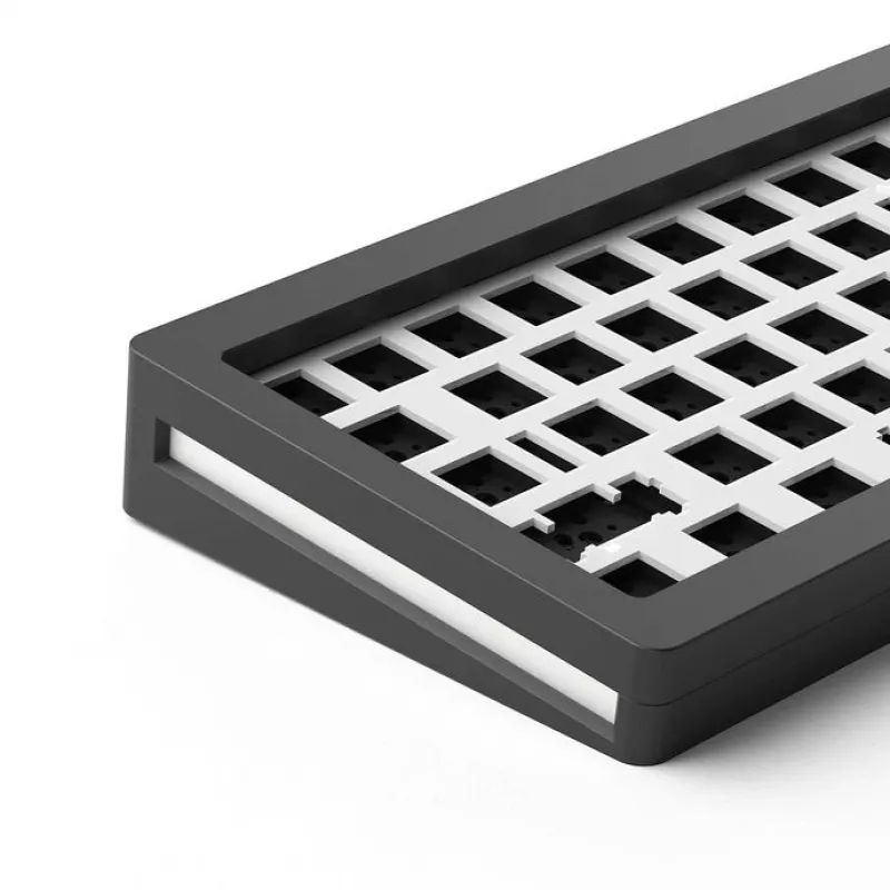 Mechanische toetsenbord-barebone-kit AKKO MonsGeek M7 VIA – barebone-behuizing, zwart