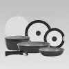 Pannenset Maestro MR-4800-7, 7-delige pan- en koekenpannenset