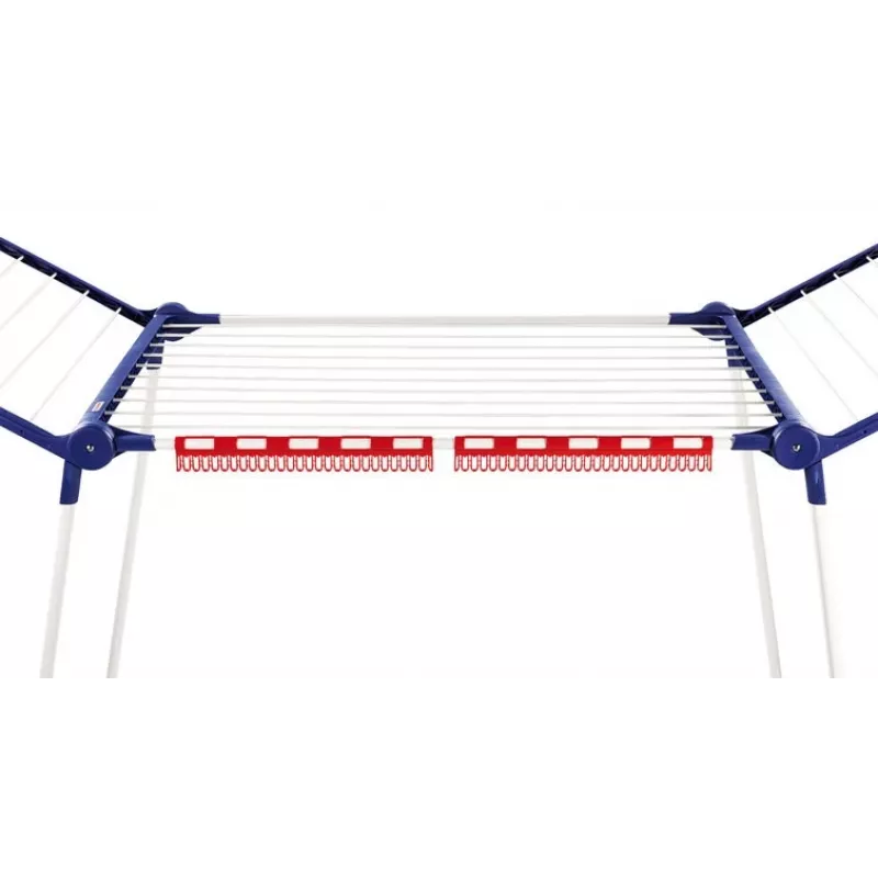 Staande wasdroger Leifheit Pegasus 200 — blauw/wit