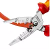 Kabelstripper Knipex 13 76 200 ME 6 mm stripcapaciteit rood roestvrij staal geel