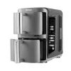Ninja Double Stack XL heteluchtfriteuse 2 vakken met temperatuursonde SmartCook 9,5 L SL451EU