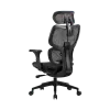 Onex gaming bureaustoel | Ventra Premium netweefsel | zwart