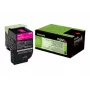 Lexmark 702M - magenta - origineel - tonerpatroon LCCP, LRP - voor Lexmark CS310dn, CS310n, CS410dn, CS410dtn, CS410n, CS510de, CS510dte (70C20M0)