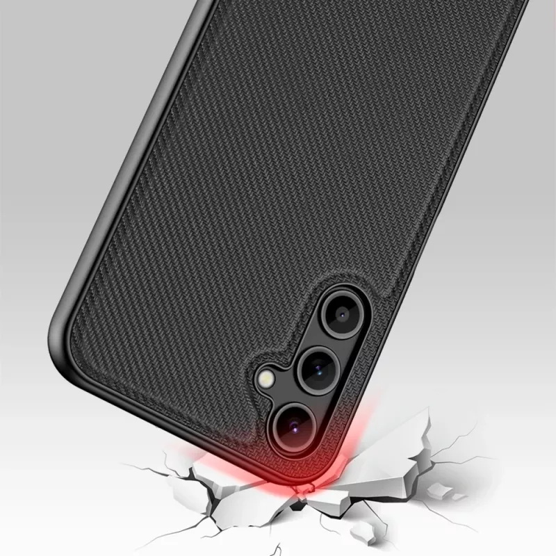 StyleShell NYLO, telefoonhoesje zwart, Samsung Galaxy A15 5G / A15 4G