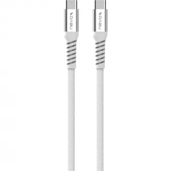USB-C-naar-USB-C-kabel Nevox 2478 – USB 2.0, 48V 5A, 240W, stekker-naar-stekker