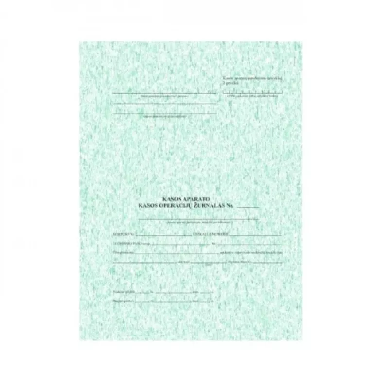 Kasboek EKA, A4, verticaal (74) 0720-031