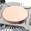 Akasa Intel LGA1700 processor hybride koeler 9 cm aluminium, zwart 1 stk.