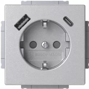 Busch-Jaeger SCHUKO-stopcontact SB-A+C 20 EUCB2USBAC-83 (2CKA002011A6304)