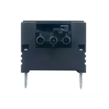 Bachmann STEP 375.502 montageset (eindkap, 2 afdekstrips, aansluitafdekking), zwart