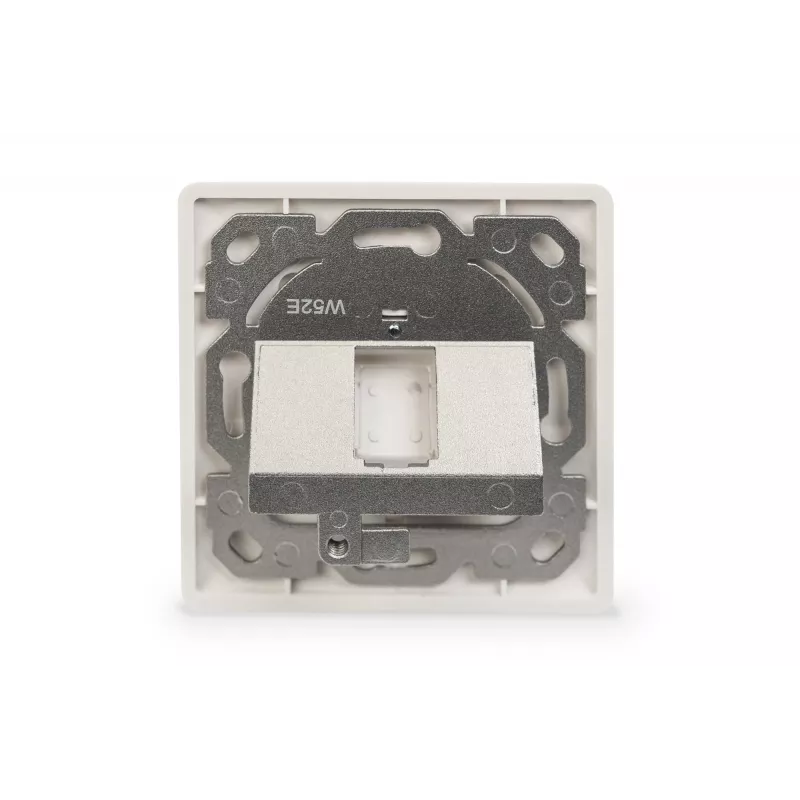 Digitus | wandplaat voor keystone-modules, Duits type, middenplaat 50x50 mm, frame 80x80 mm | DN-93811